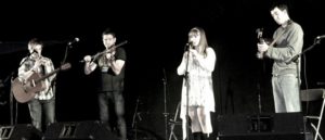 Maximum Ceilidh Black and White band live