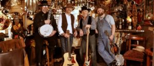 The Americana Bluegrass Boys Wide bar shot