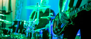 hammervilles-drums-guitar The Hammervilles pop party band Bath