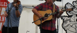 Biggin Hillbillies - Onstsage closeup Kent Bluegrass Band