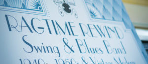 Ragtime Rewind - Event plaque